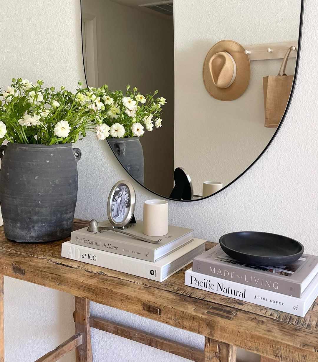 grand miroir ovale