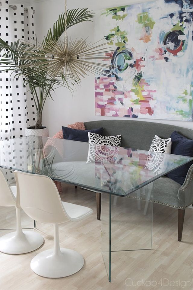 Rideaux à carreaux noirs et blancs DIY