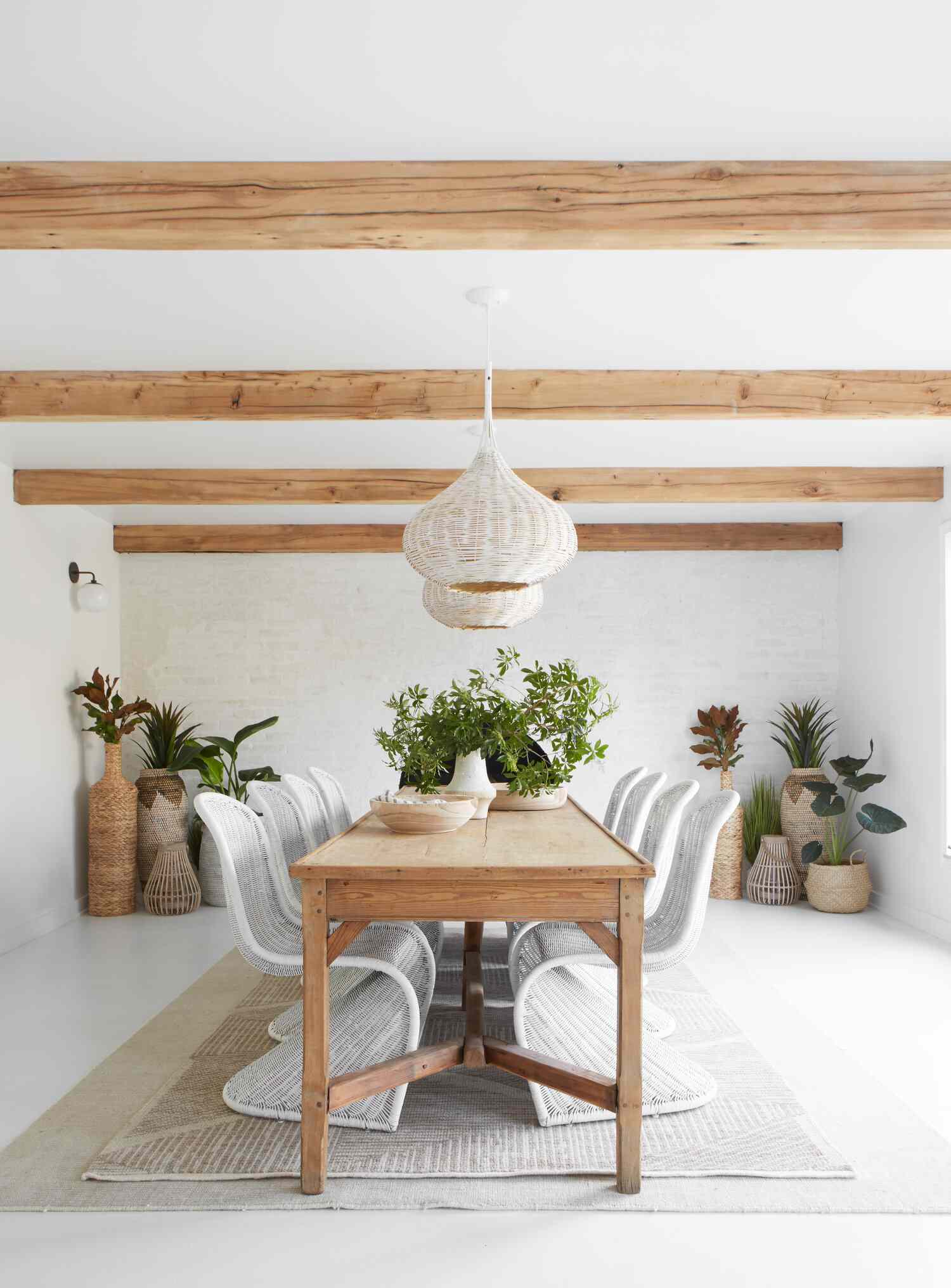 salle à manger formelle décor moderne