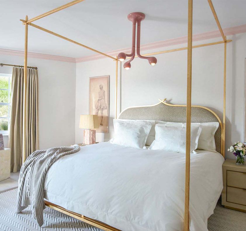 Plafond de la chambre à coucher