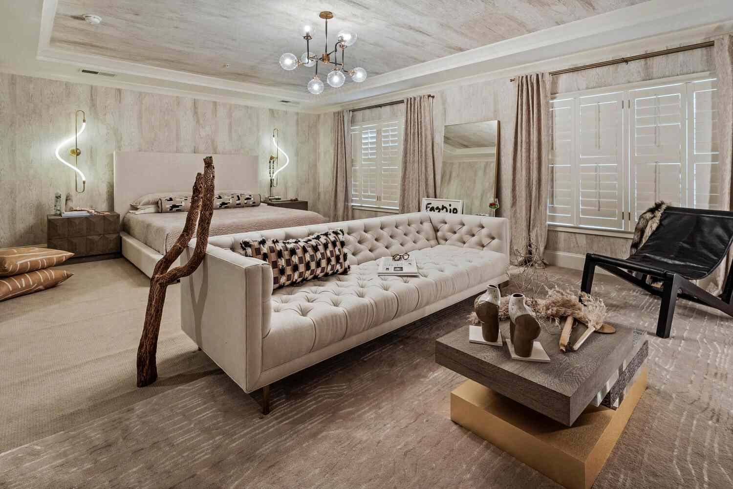 Plafond de chambre à coucher