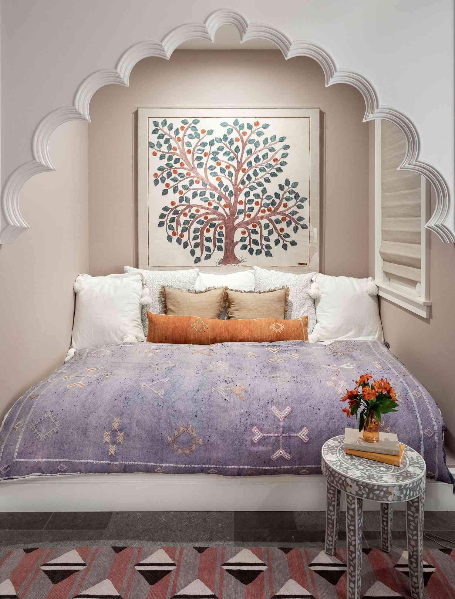 Plafond de la chambre à coucher