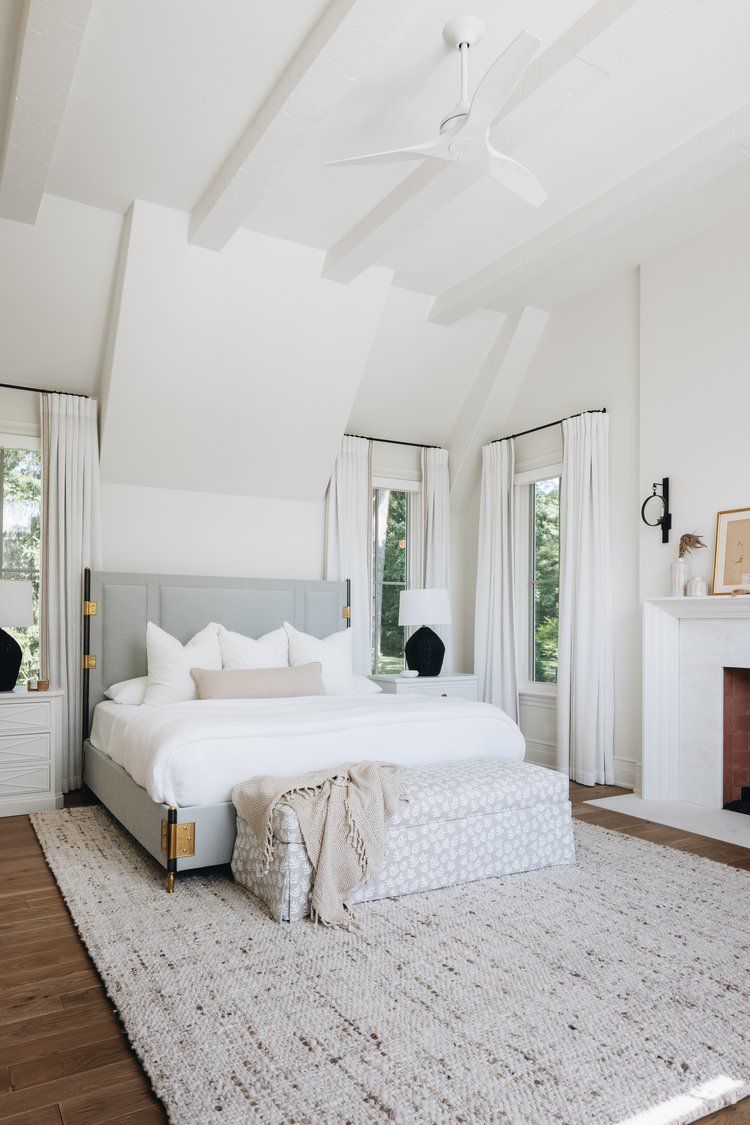 Plafond de la chambre à coucher