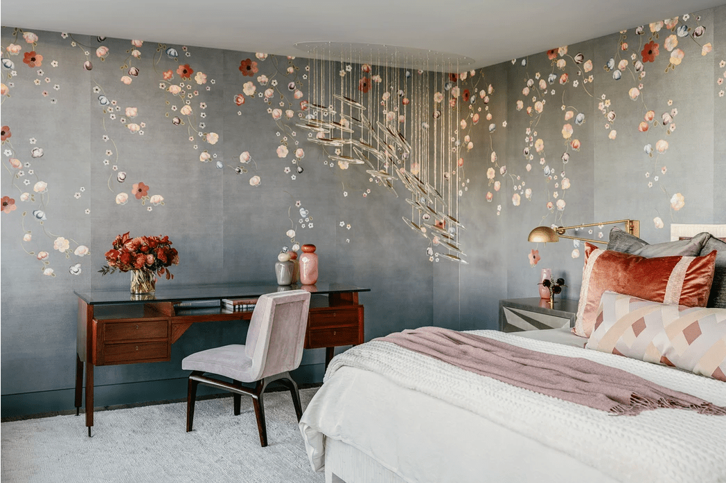 Plafond de la chambre à coucher