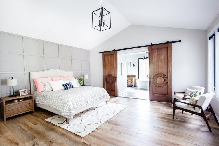 Plafond de la chambre à coucher