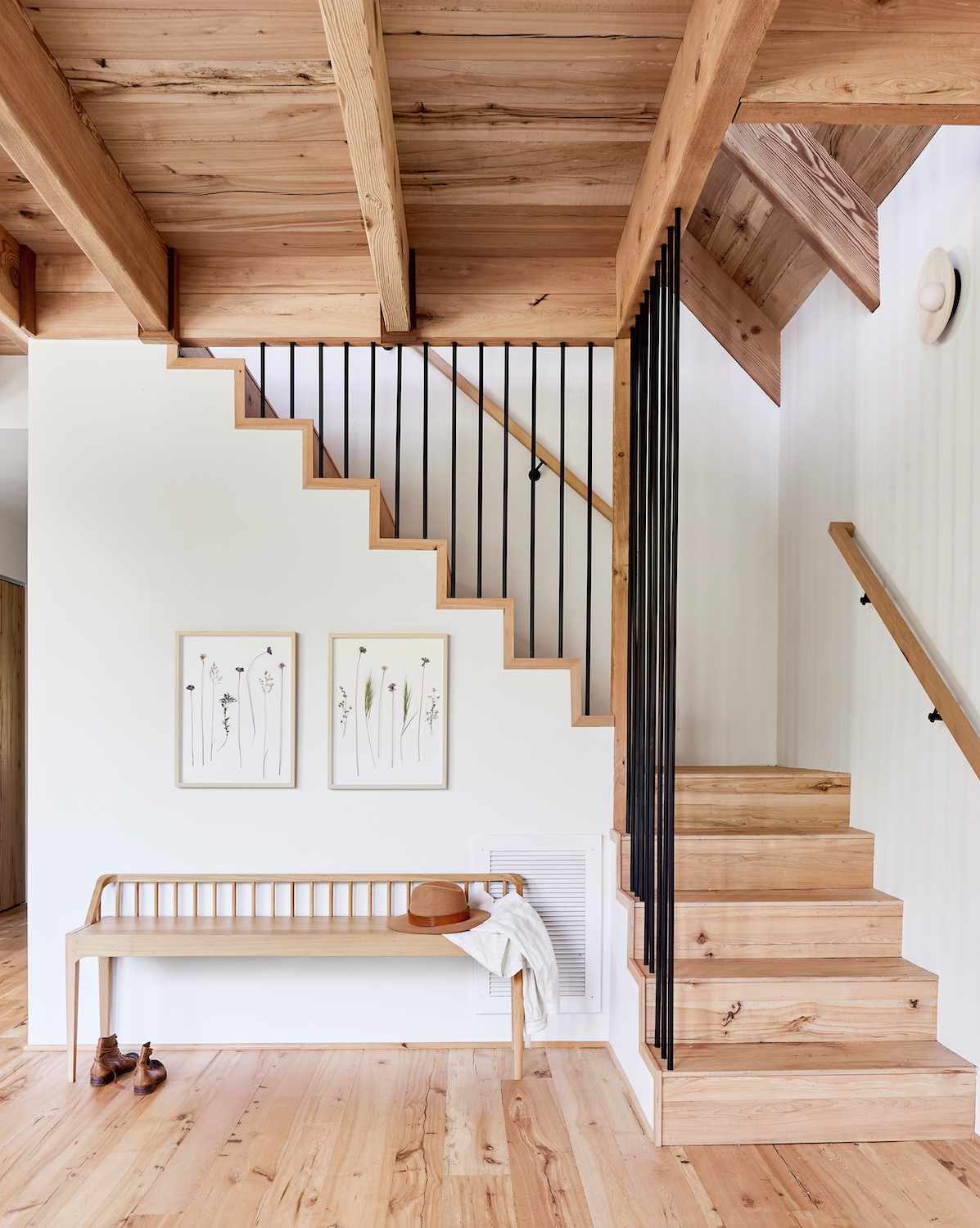 idées de foyer minimaliste de style scandi