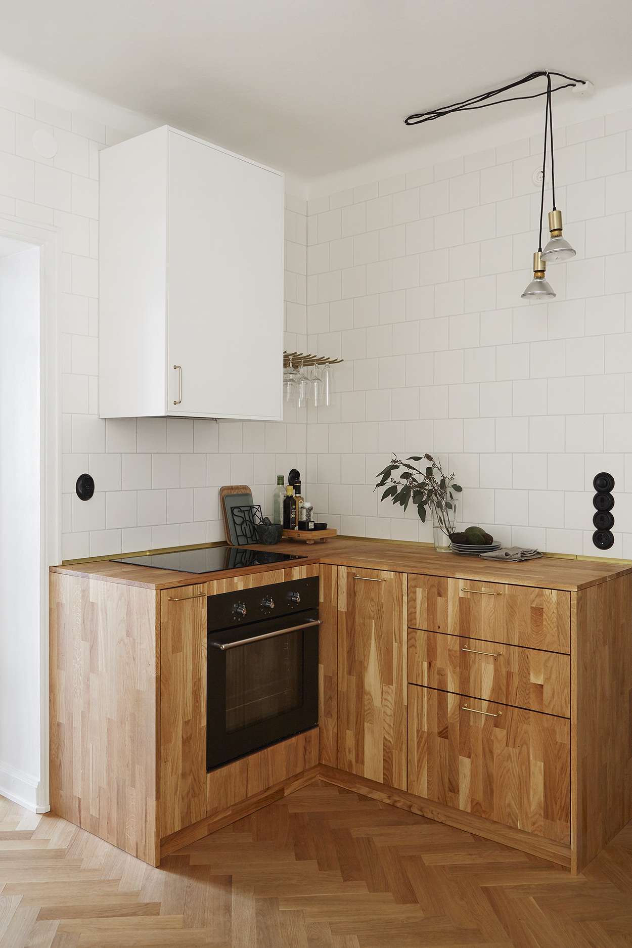 idées de comptoirs de cuisine en bois