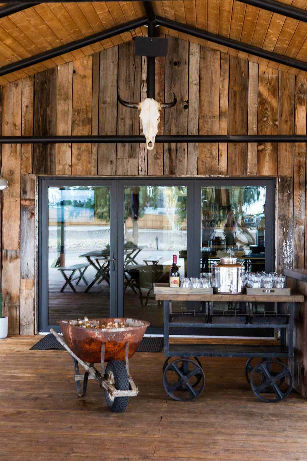 bar extérieur