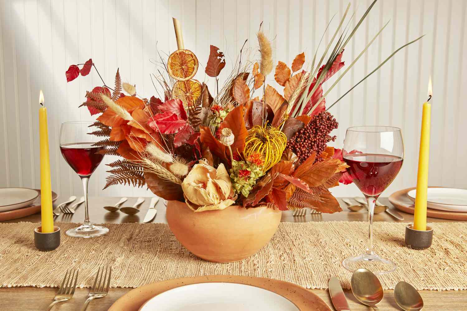 centre de table pour Thanksgiving
