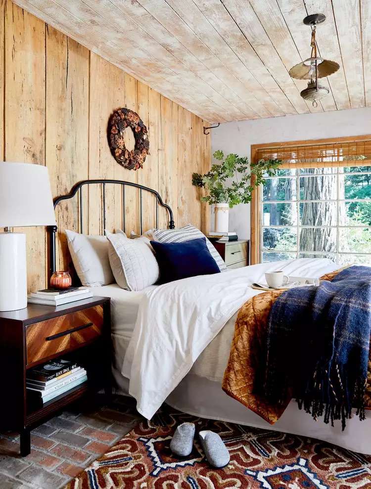 Cabine rustique moderne