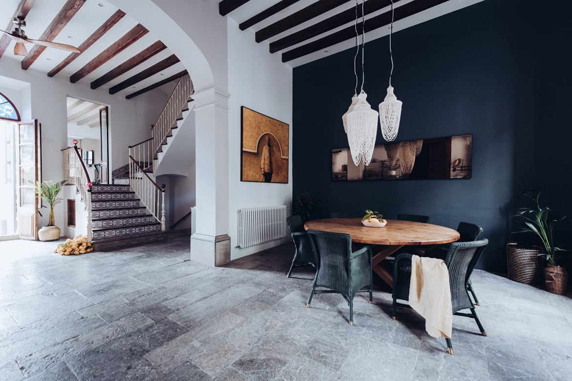 salle à manger de style espagnol