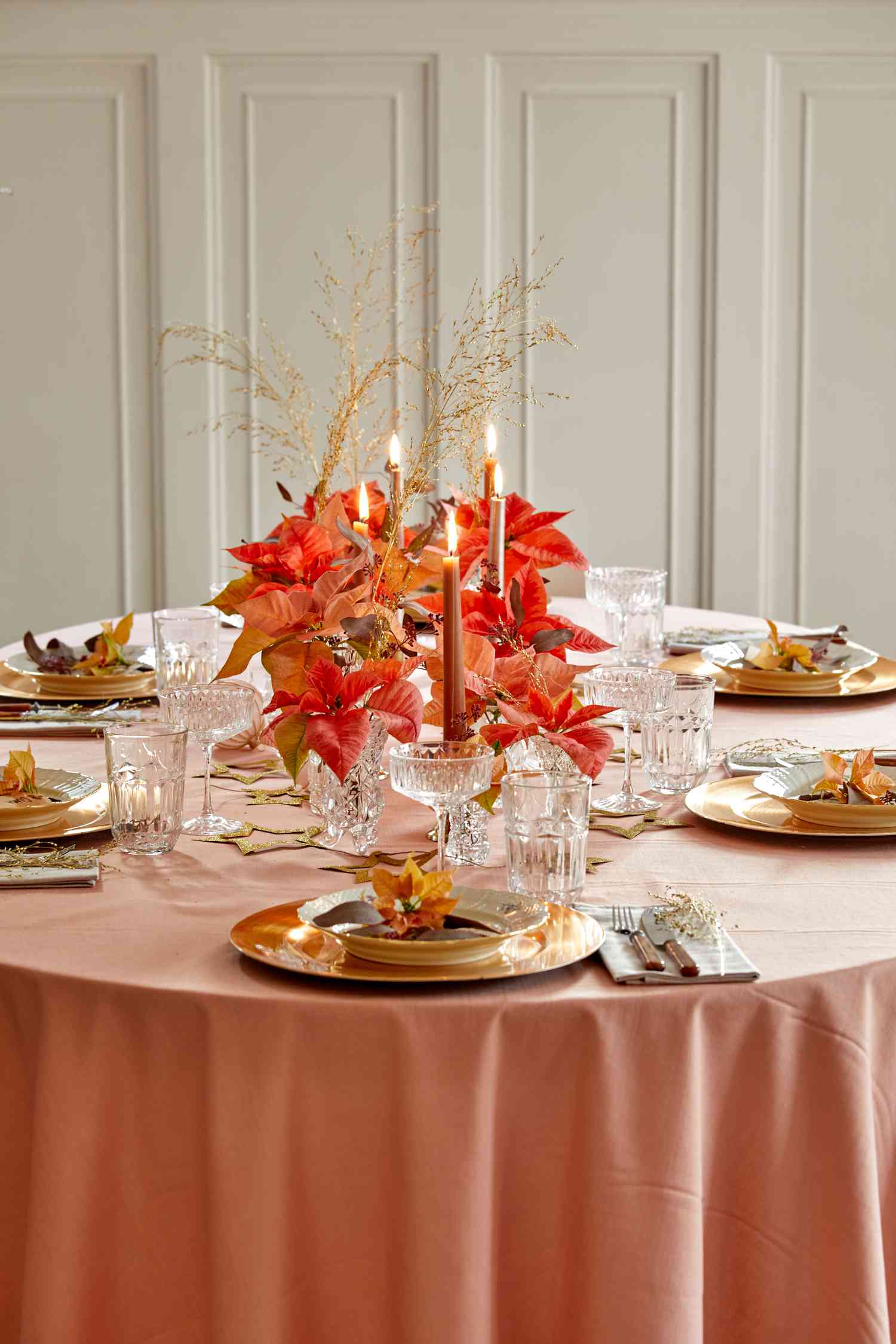 Poinsettias de Thanksgiving