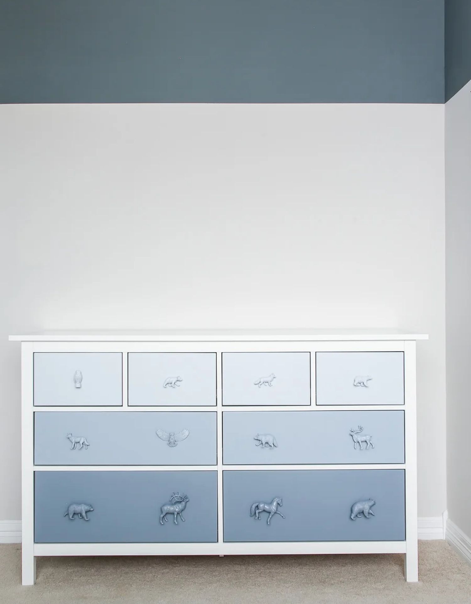 ombre Hemnes dresser hack