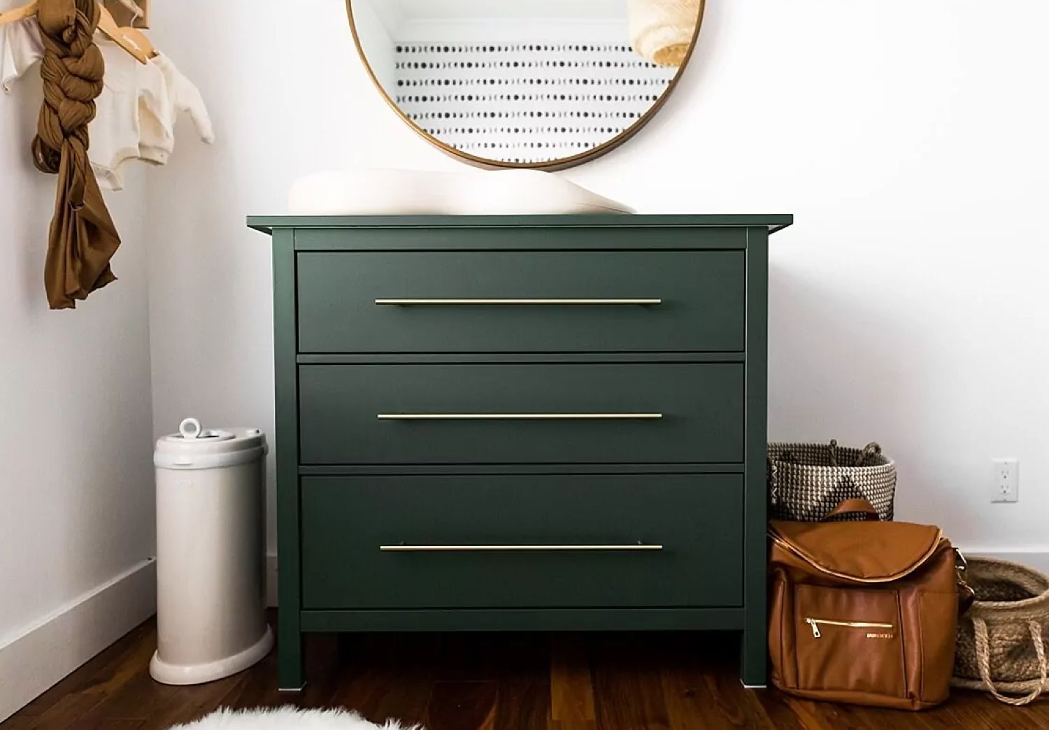 Hommage à la commode Hemnes verte