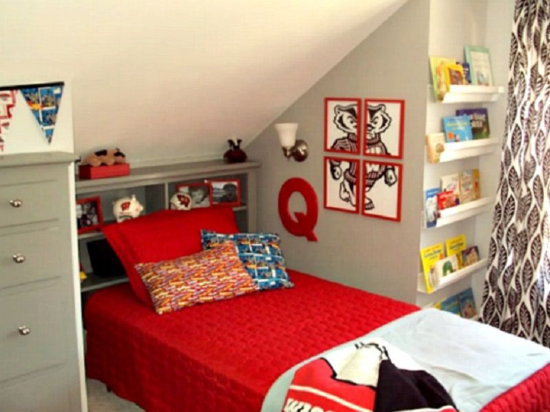 La chambre de Quinn's rénovée dans le grenier