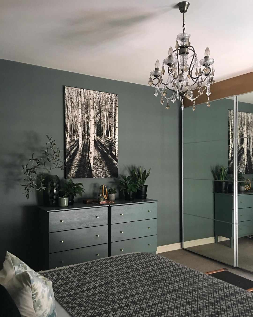 commode Ikea Tarva peinte