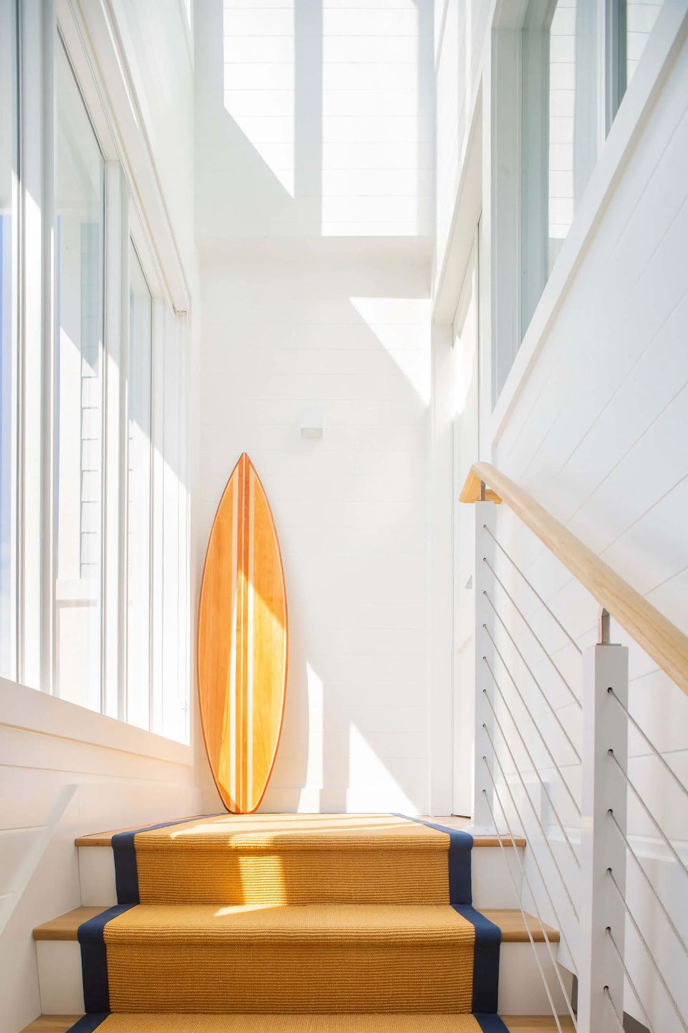 Tapis d'escalier moderne