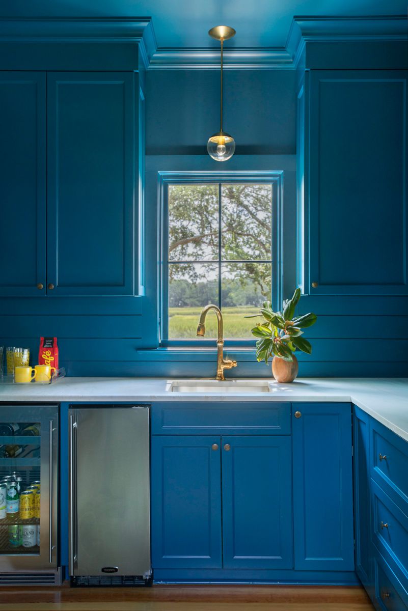 idées de cuisines colorées
