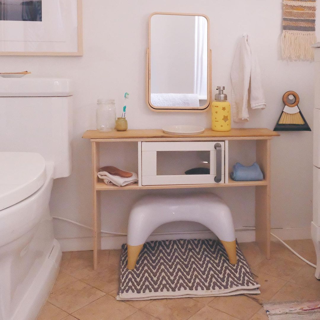 Mini salle de bain pour enfants