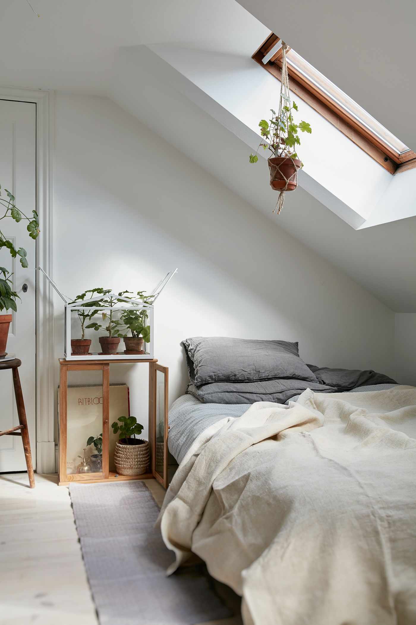 petites idées d'aménagement de chambres mansardées
