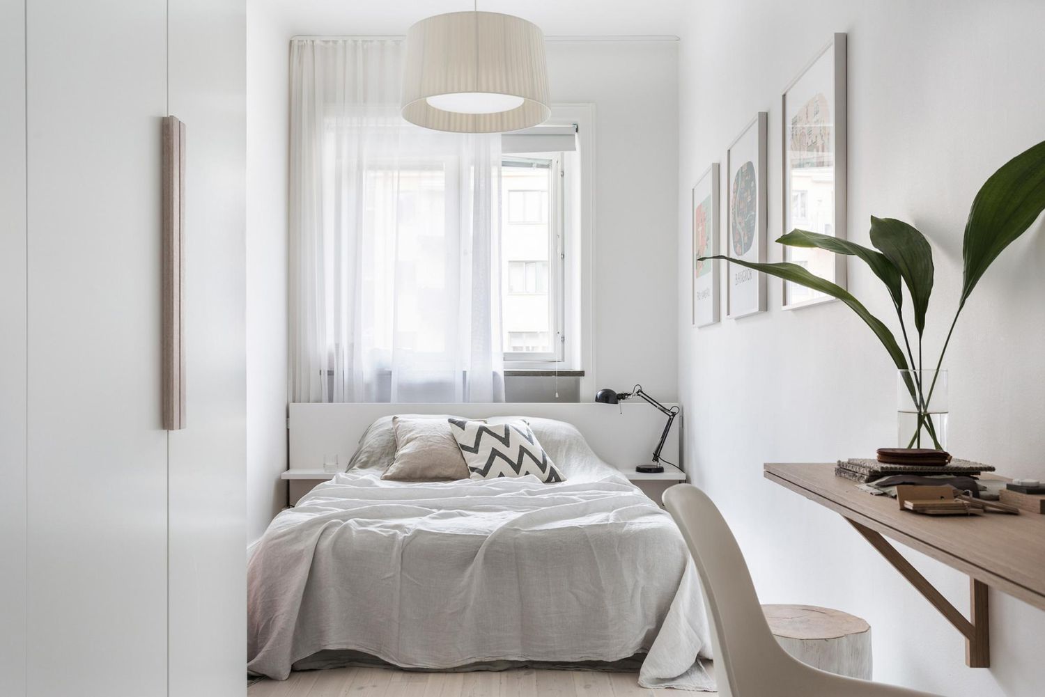 conseils et idées pour l'aménagement d'une petite chambre à coucher