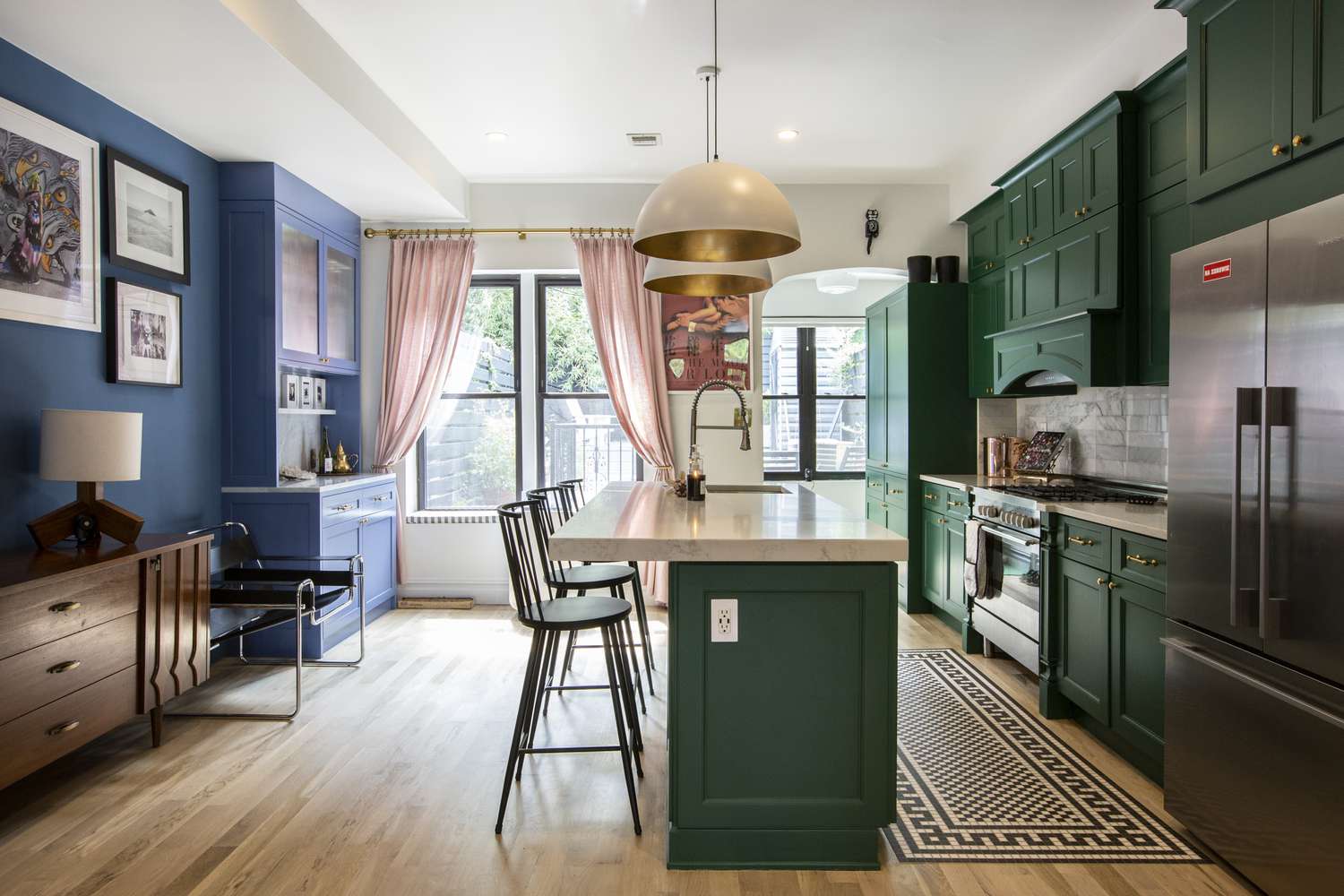 Cuisine urbaine verte à Brooklyn