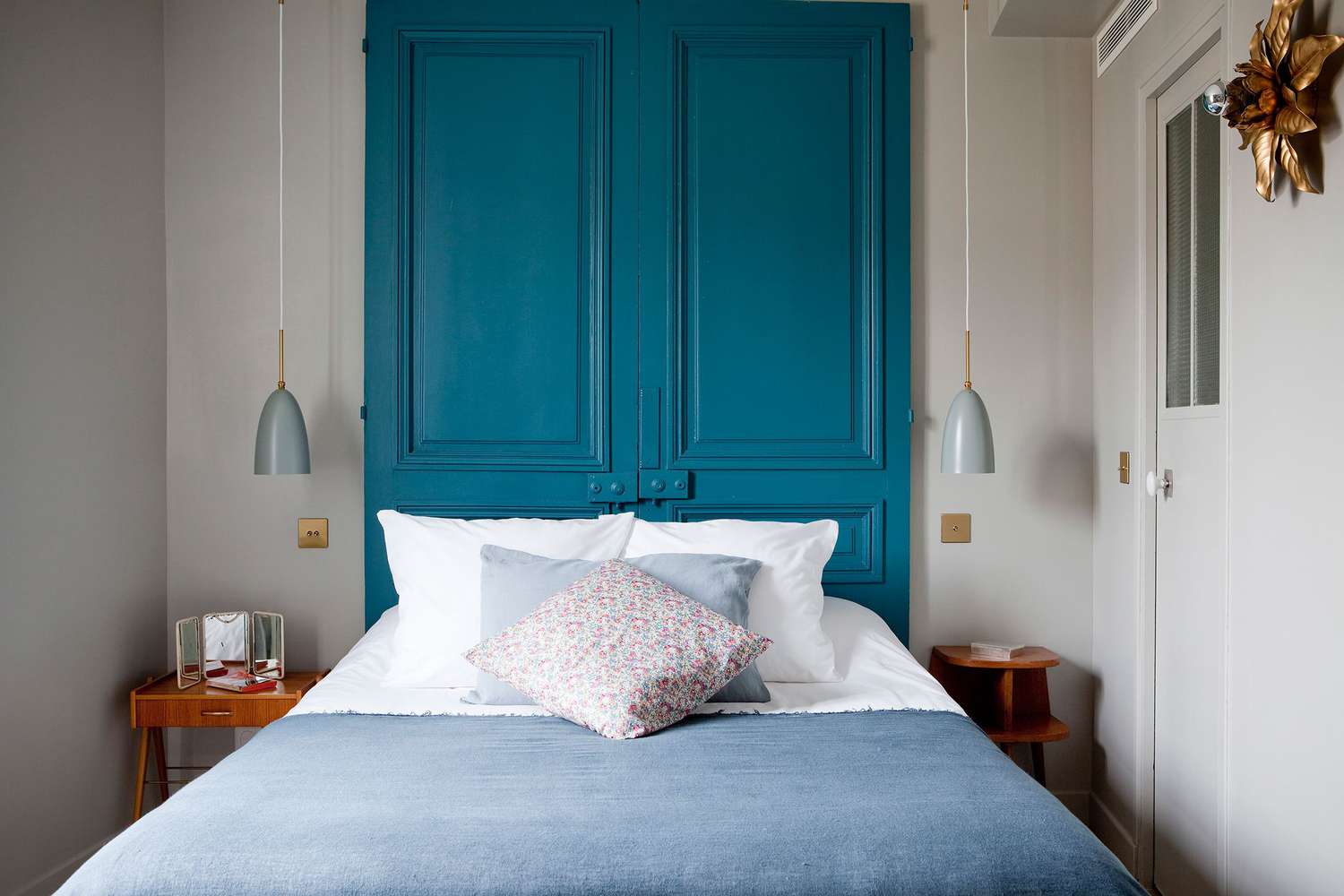 décoration diy au-dessus du lit