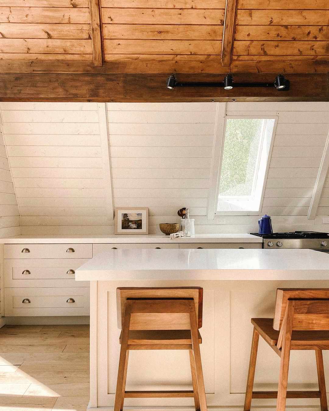 l'intérieur d'un cadre