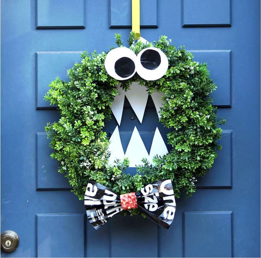 Couronne de monstres DIY pour Halloween