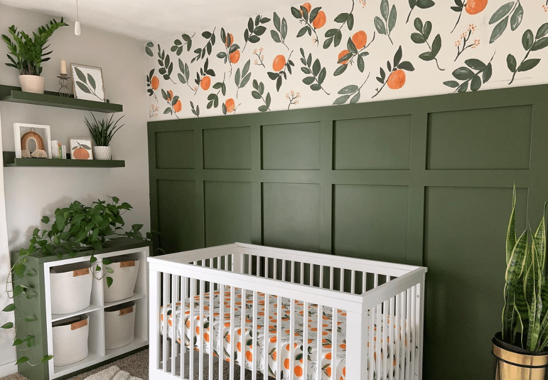 mur peint pour chambre d'enfant