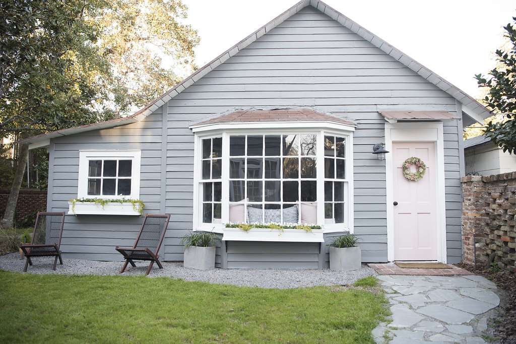 gris moderne extérieur maison d'hôtes couleurs