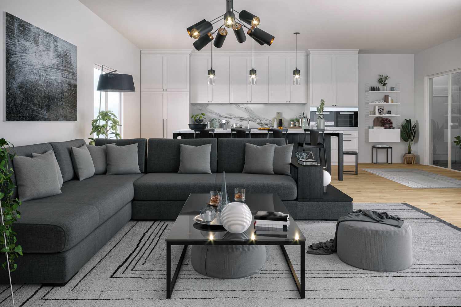 Salon gris