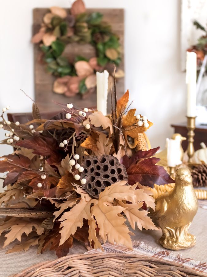 Centre de table DIY pour Thanksgiving