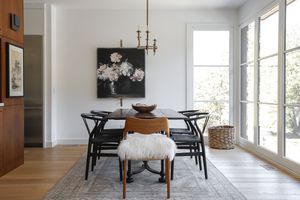 modern dining room