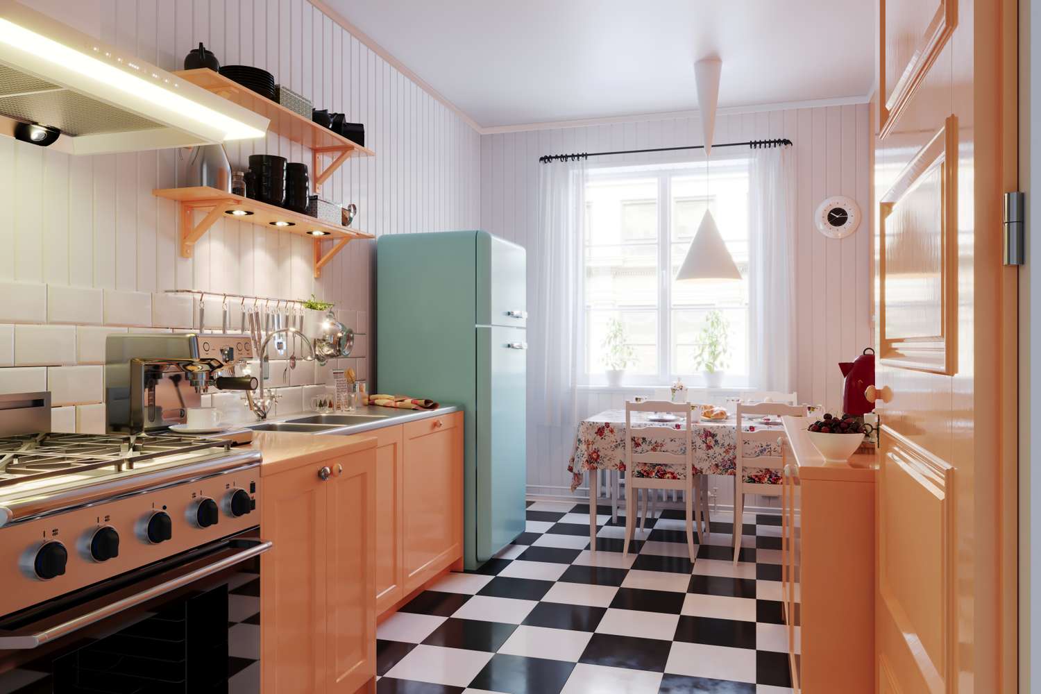 vintage kitchen