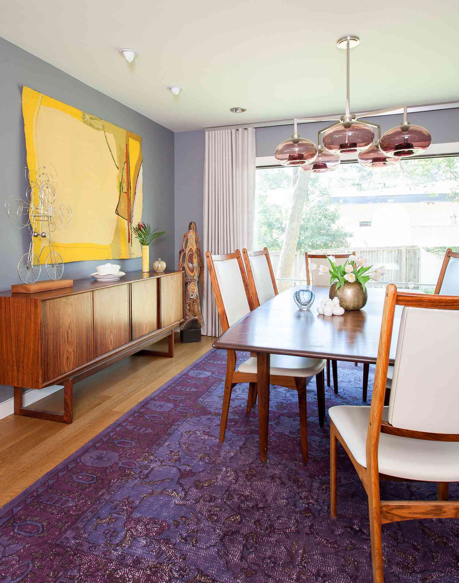 vintage midcentury modern dining set