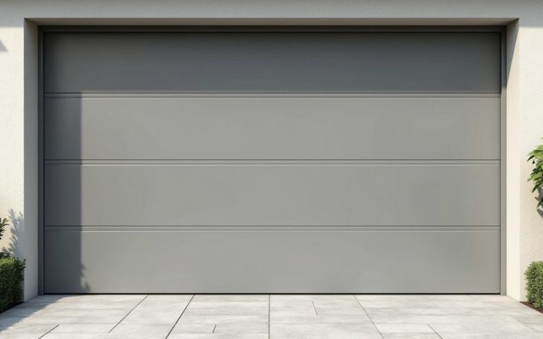 Illustration réaliste sur Revêtement mur garage : guide complet des matériaux et installation